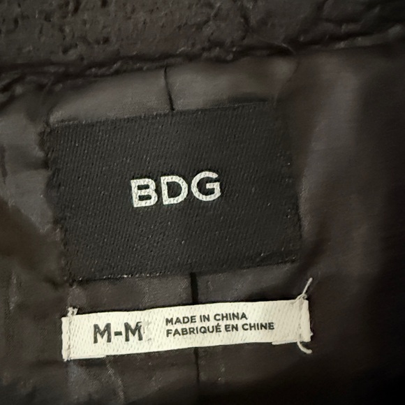 BDG faux leather and fuzzy jacket - Picture 4 of 8